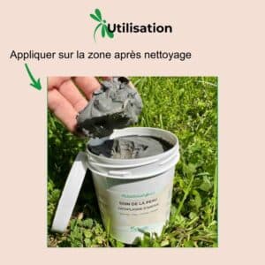 Texture du Cataplasme d'Argile Nutragile