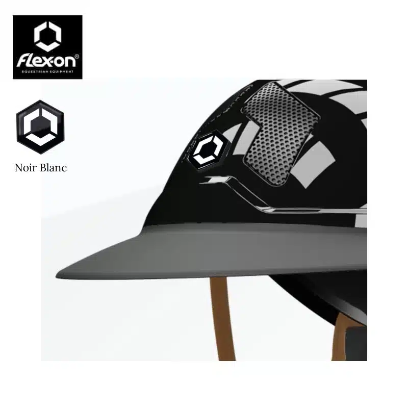 Stickers TREXON noir blanc FLEX ON Sellerie Equinoxe Shop Fuveau