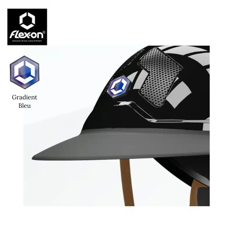 Stickers TREXON gradient prune bleu FLEX ON Sellerie Equinoxe Shop Fuveau