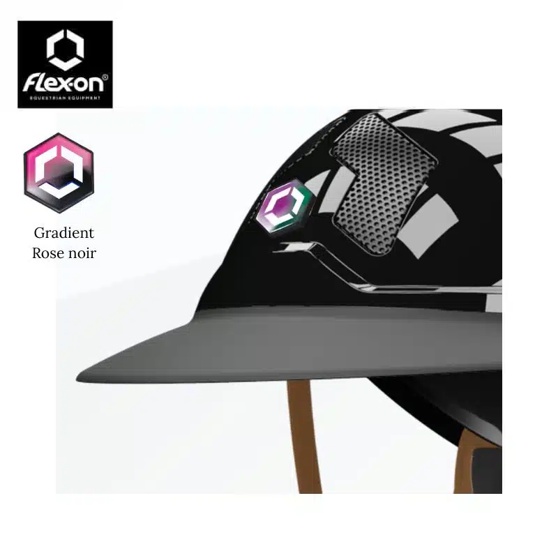 Stickers TREXON gradient rose noir FLEX ON Sellerie Equinoxe Shop Fuveau