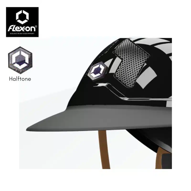 Stickers TREXON halftone FLEX ON Sellerie Equinoxe Shop Fuveau