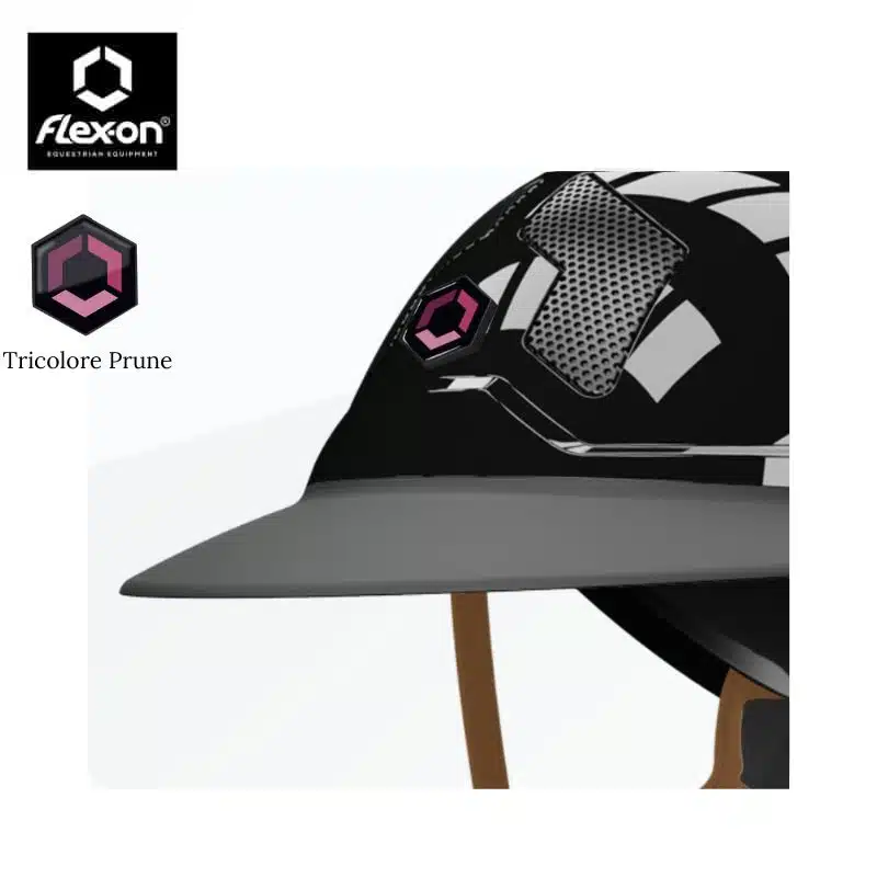 Stickers TREXON tricolore prune FLEX ON Sellerie Equinoxe Shop Fuveau