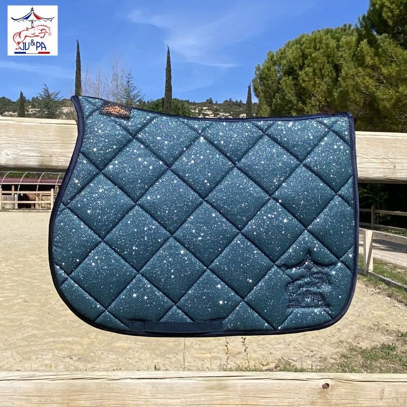 Tapis Glitter turquoise Ju et Pa SS26 Sellerie Equinoxe Shop Fuveau