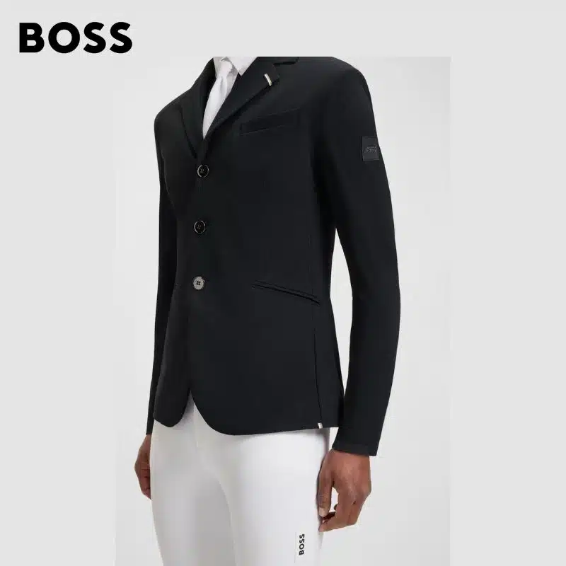 Veste de concours Andrew micro-perforée marine HUGO BOSS SELLERIE EQUINOXE