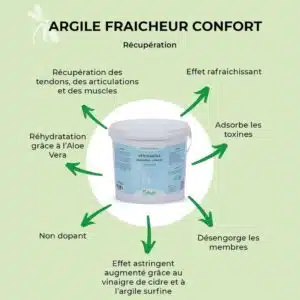 action Pâte d'argile fraicheur confort NUTRAGILE pour chevaux Sellerie Equinoxe Shop action Pâte d'argile fraicheur confort NUTRAGILE pour chevaux Sellerie Equinoxe Shop