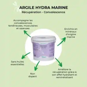 Argile hydra marine récupération convalescence NUTRAGILE pour chevaux Sellerie Equinoxe Shop Fuveau