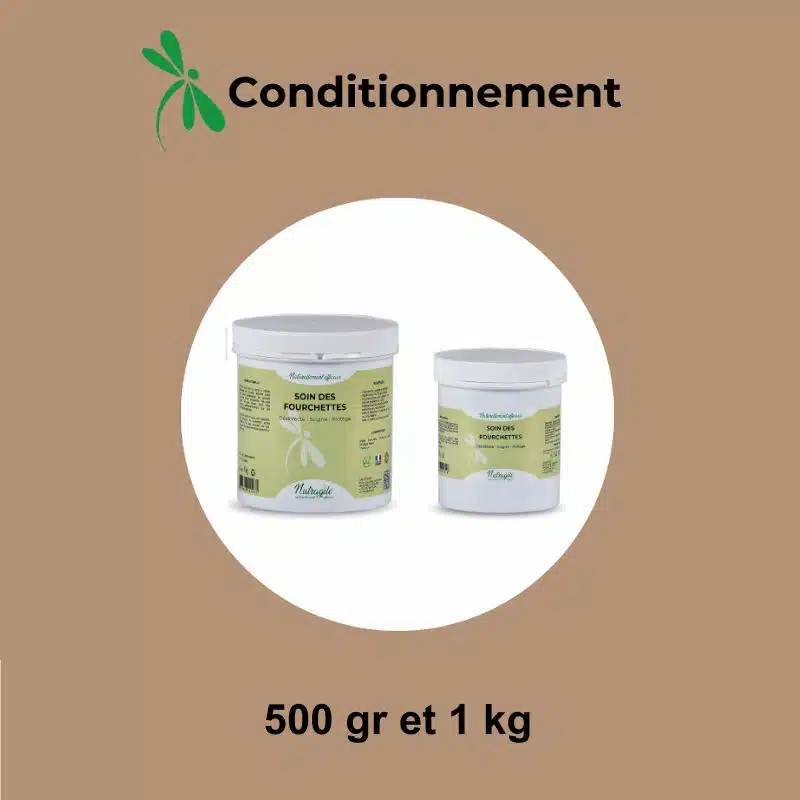 taille Soin des fourchettes chevaux NUTRAGILE Sellerie Equinoxe Shop Fuveau