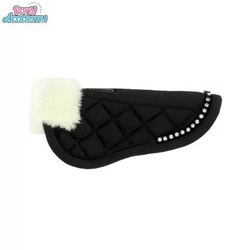 Mini-amortisseur noir à strass PONY ACADEMY 901431002 Sellerie Equinoxe Shop Fuveau