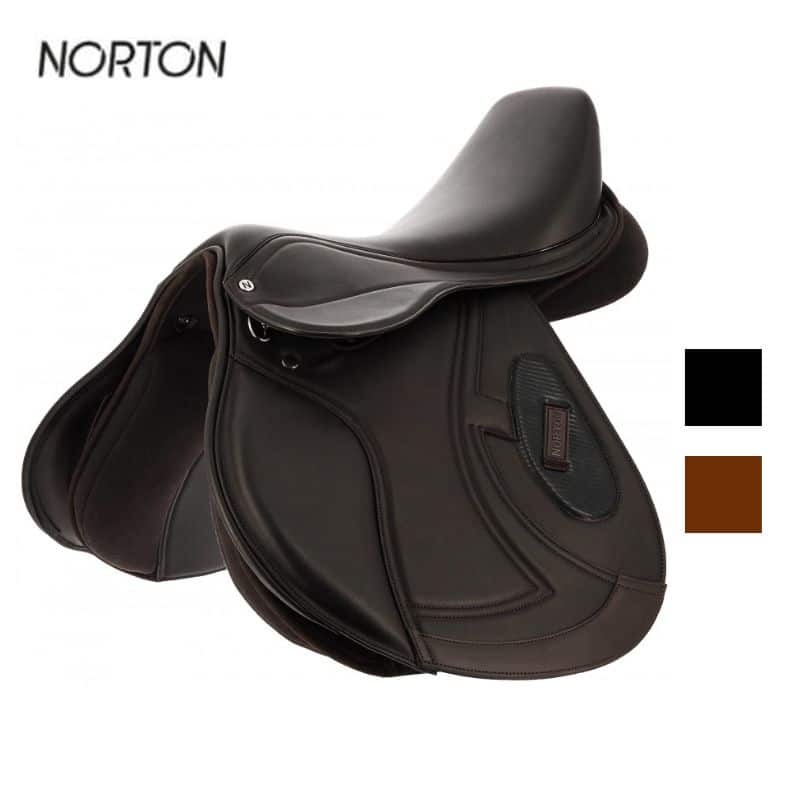 Selle NORTON Close Contact EK Rexine Progress CHEVAl PONEY 117121 Sellerie Equinoxe Shop Fuveau
