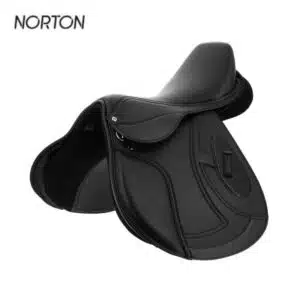 Selle NORTON Close Contact EK Rexine Progress noir CHEVAl PONEY 117121 Sellerie Equinoxe Shop Fuveau