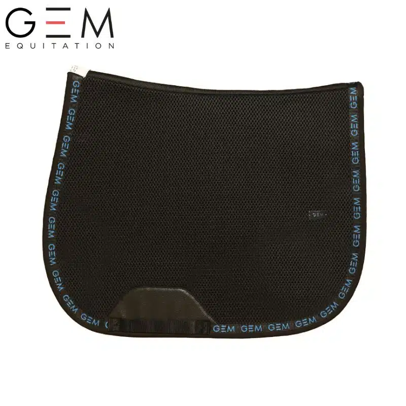 Tapis de selle GEM MESH NOiR BLEU Spring Summer 2026 Sellerie Equinoxe Shop Fuveau Tapis de selle GEM MESH NOiR BLEU Spring Summer 2026 Sellerie Equinoxe Shop Fuveau