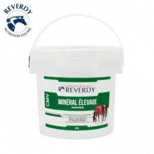 CMV MINÉRAL ÉLEVAGE 5KG Reverdy complément vitamines et minéraux pour jeune cheval Sellerie Equinoxe Shop Fuveau