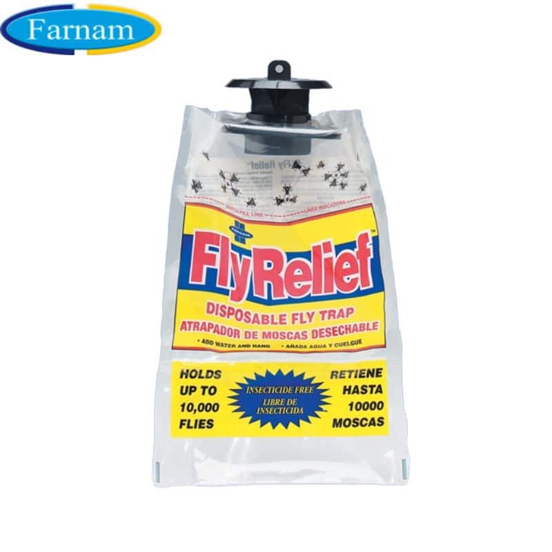 FARNAM FLY RELIEF Piège à mouches jetable Sellerie Equinoxe Shop