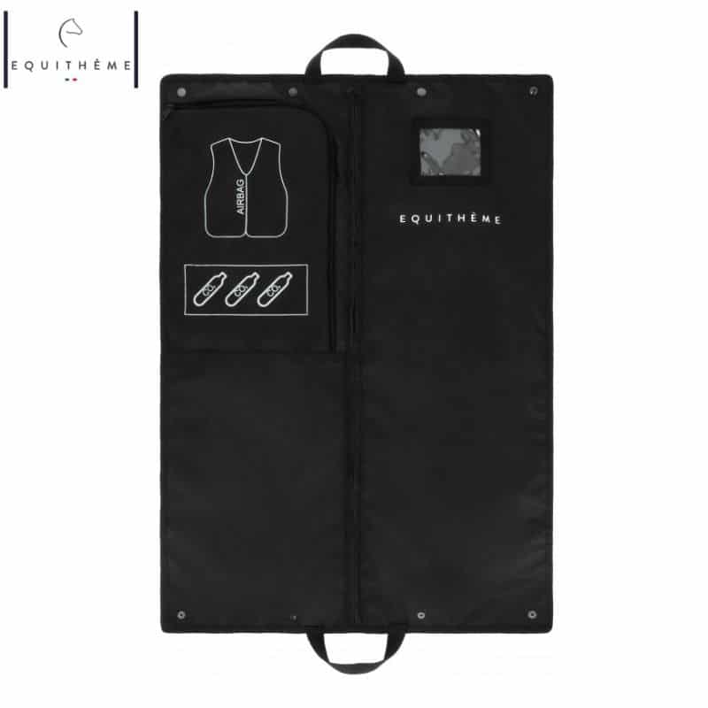 Housse de protection airbags et cartouches EQUITHÈME 939999002 noir Sellerie Equinoxe Shop Fuveau