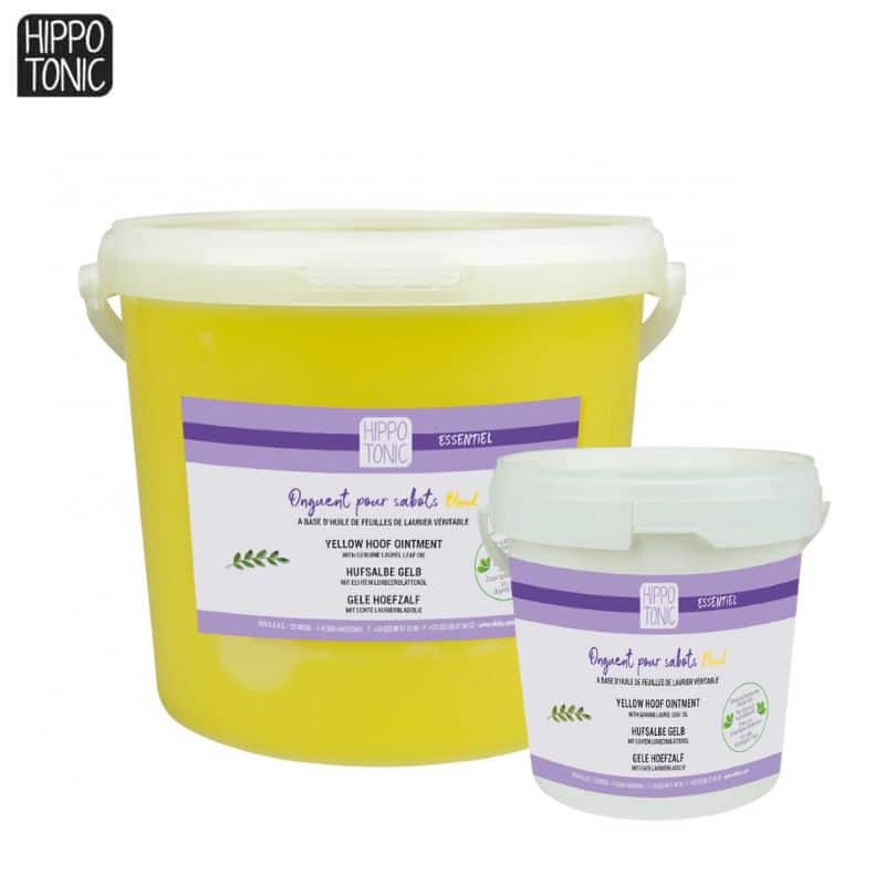 Onguent pour sabots HIPPOTONIC Blond pour nourrir et protéger les pieds du cheval