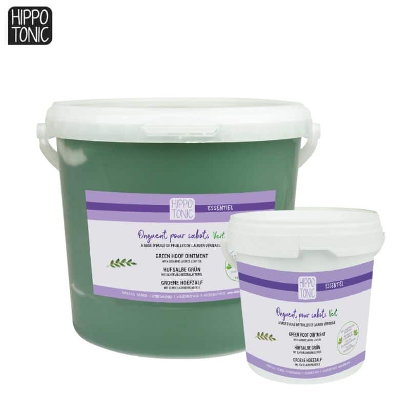 Onguent Vert HIPPOTONIC pour nourrir et protéger les sabots du cheval