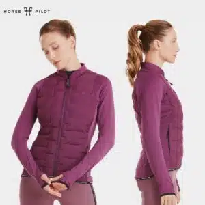 STORM JACKET VESTE HYBRIDE D'ÉQUITATION Femme Horse Pilot SUN124 Dark Purple Sellerie Equinoxe Shop Fuveau STORM JACKET VESTE HYBRIDE D'ÉQUITATION Femme Horse Pilot SUN124 Dark Purple Sellerie Equinoxe Shop Fuveau