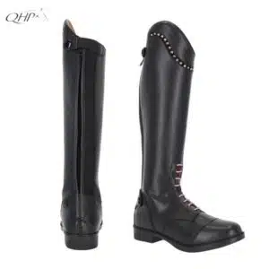 bottes-equitation-lucky-start-junior-qhp Bottes d'équitation Lucky Start Junior QHP pour enfants et adolescents, adaptées aux cours et compétitions d'équitation.