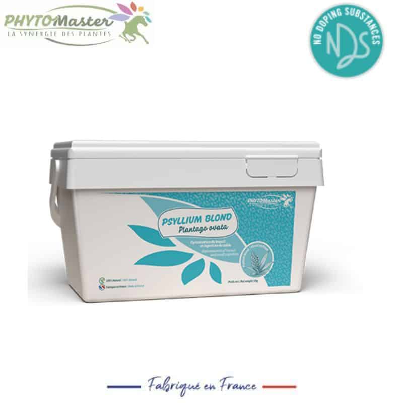Psyllium blond cheval PHYTOMASTER pour le transit et l'élimination du sable