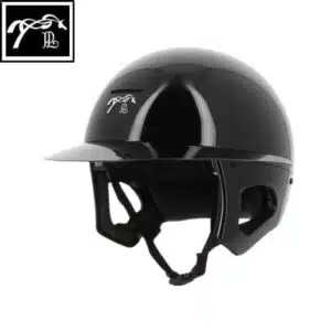 Casque Pénélope by Freejump Noir Glossy Casque Pénélope Freejump Noir Glossy à visière longue