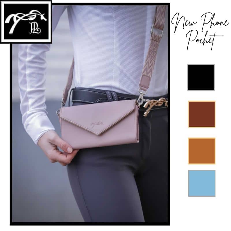Pochette téléphone Pénélope New Phone Pocket en cuir