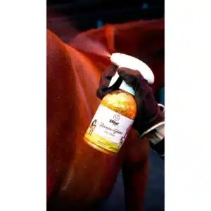 Spray pailleté doré Effol Kids Star-Shine pour la crinière et la queue du cheval