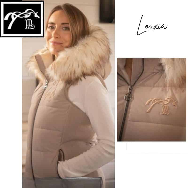 Doudoune sans manche équitation femme Luxia Pénélope Store