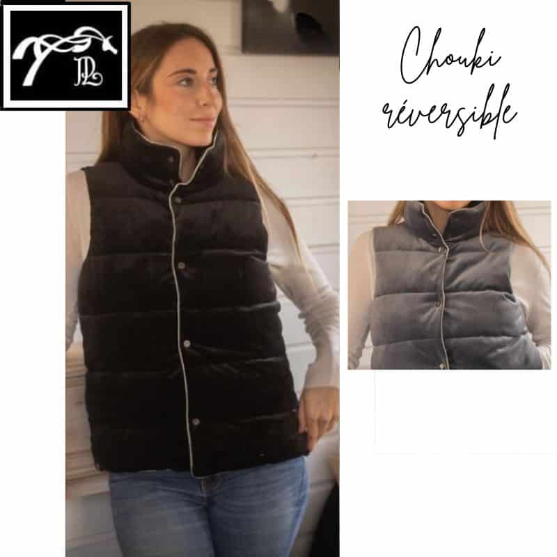Doudoune sans manche femme Chouki Pénélope Store réversible