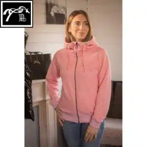 sweat-capuche-zippe-femme-meiwen-rose-penelope-store.jpg Sweat à capuche zippé femme Meiwen rose Pénélope Store
