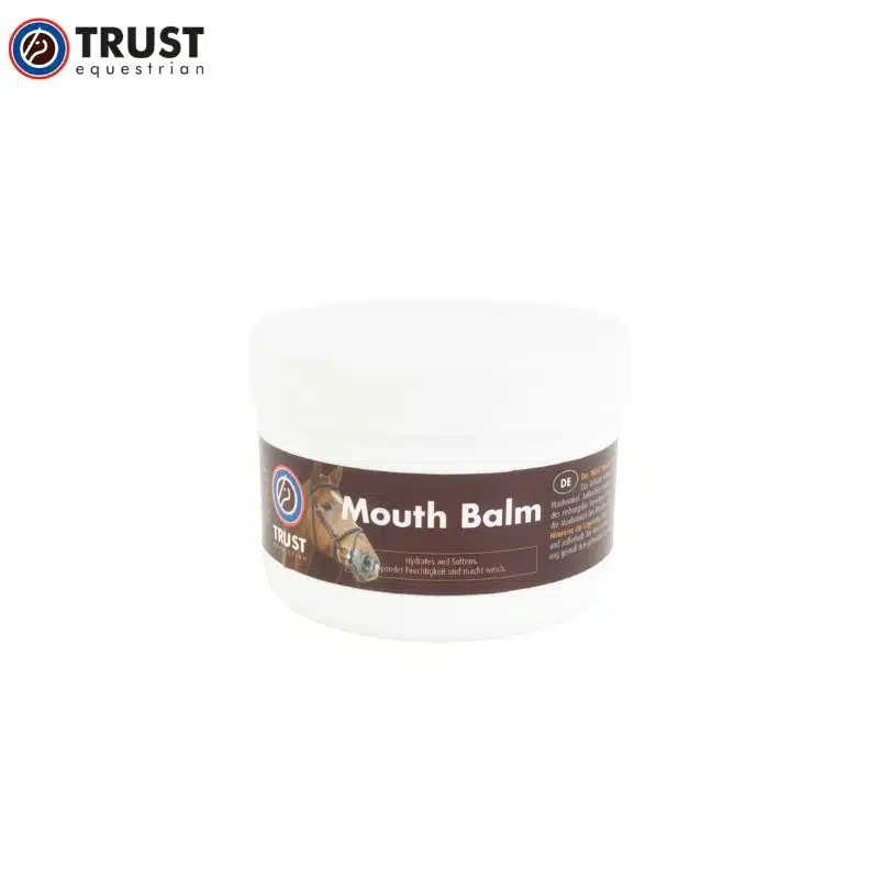 Mouth Balm TRUST EQUESTRIAN baume nourrissant qui limite les frottements liés au mors