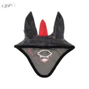 Bonnet anti-mouches Halloween Vampire QHP vue de dos Bonnet anti-mouches Halloween Vampire QHP vue de dos