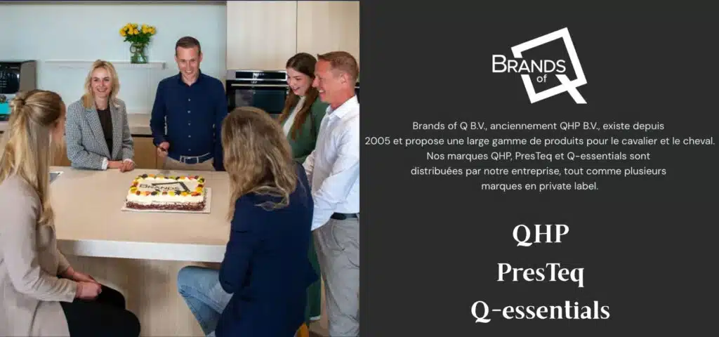 Brands of Q fournisseur des marque QHP PresTeq et Q-essentials société Brands of Q grossiste et fournisseur des marque QHP PresTeq et Q-essentials