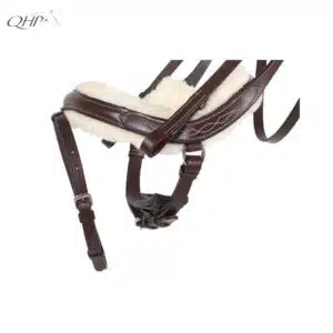 Bridon Ontario QHP – doublure en fausse fourrure de la muserolle Doublure en fausse fourrure de la muserolle du Bridon Ontario QHP