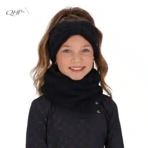 Cache-cou Livora QHP porté par une jeune cavalière