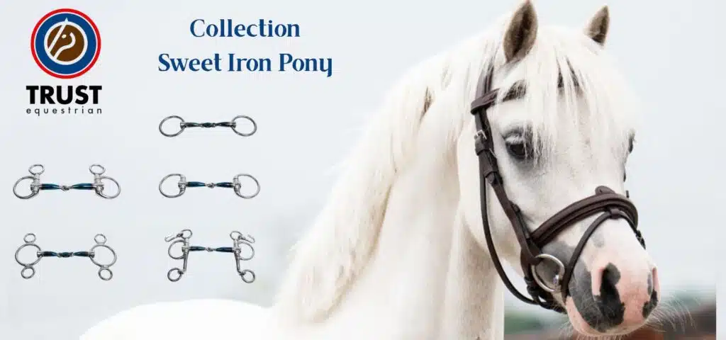 Collection Sweet iron Pony mors spécial poney 95, 105 et 115 mm Collection Sweet iron Pony mors spécial poney 95, 105 et 115 mm