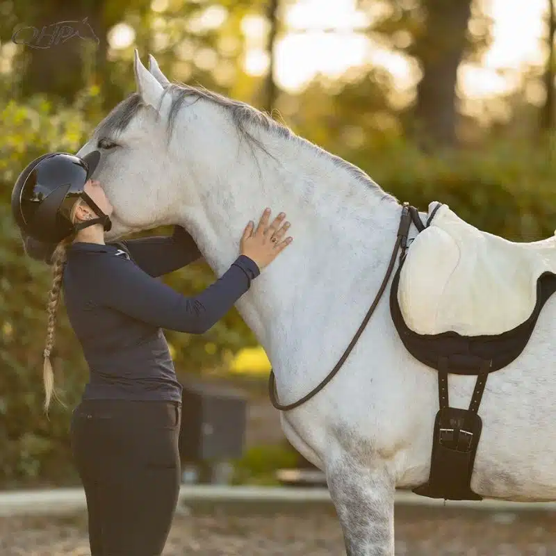 Corde au cou pour équitation naturelle éthologique Corde au cou cheval exercice éthologie Liberta