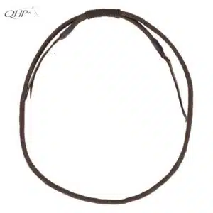 Corde au cou ronde réglable Liberta choco Corde au cou chocolat réglable cheval QHP
