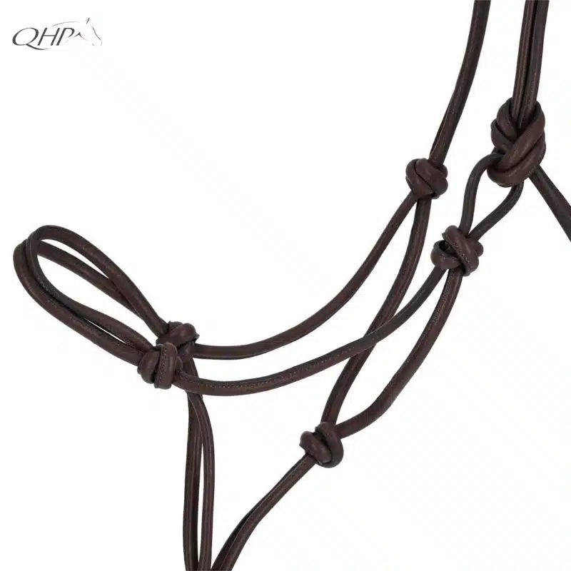Finitions licol éthologique cuir QHP Liberta