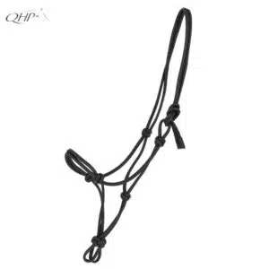 Licol éthologique cuir Liberta QHP noir Licol éthologique cuir Liberta QHP réf. 1201 noir