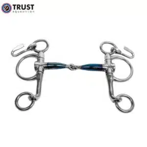 Mors Pelham TRUST Sweet Iron pony pelham jointed 12 mm simple brisure E28374 Pelham pour poney Trust en Sweet Iron
