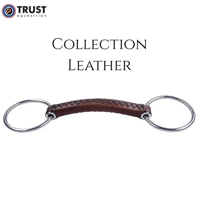 Mors Trust Collection Leather mors cuir Leather TRUST Equestrian
