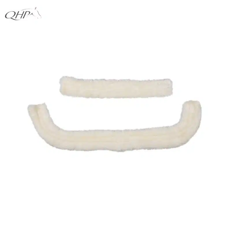 Ensemble de deux patchs en fausse fourrure pour Bridon Ontario QHP