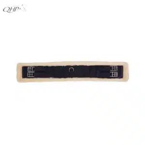 Sangle courte de dressage Ontario QHP noire Sangle courte de dressage Ontario QHP noire avec doublure fausse fourrure