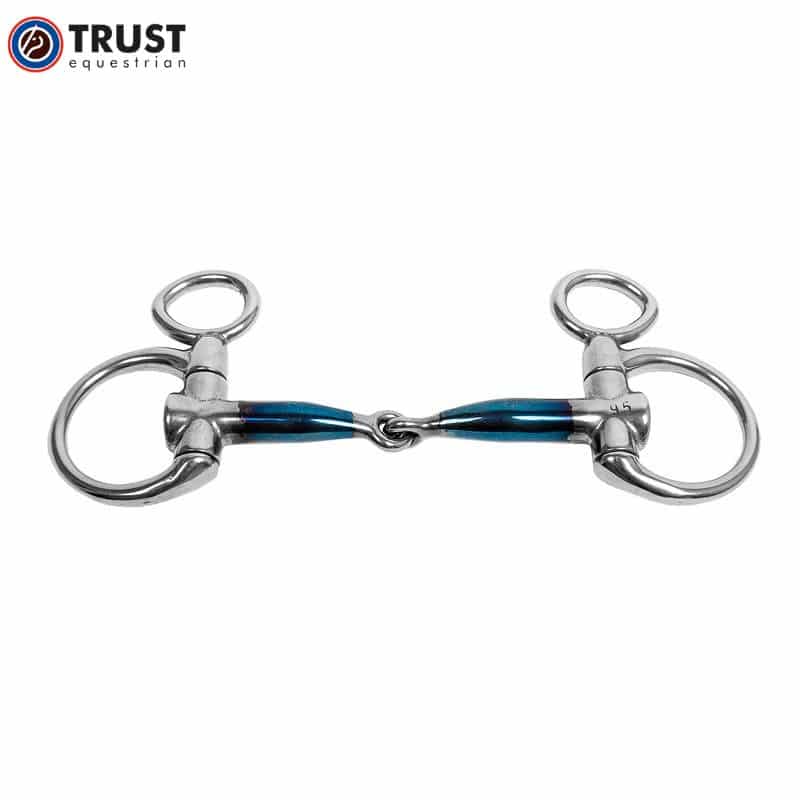 Mors Baucher TRUST Sweet Iron pony hanging cheek jointed 12 mm