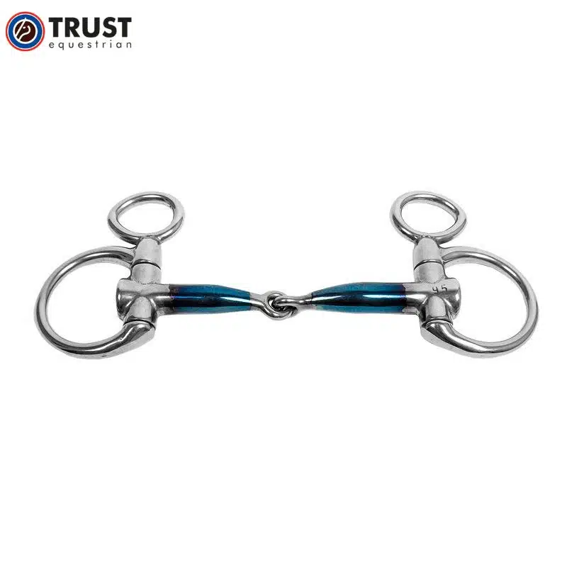 Mors Baucher TRUST Sweet Iron pony hanging cheek jointed 12 mm