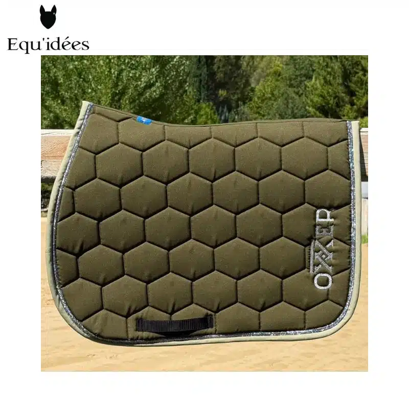 tapis Emblème Oxxer kaki tilleul