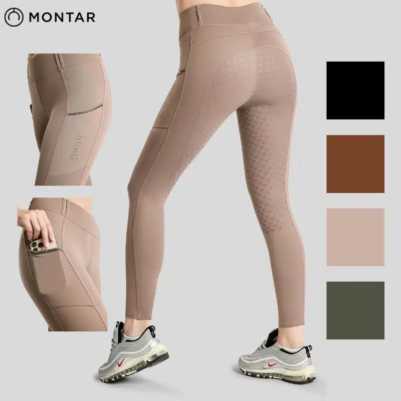 Legging Montar MoVeronica Hybrid Thermo – 4 coloris Legging d'équitation femme Montar MoVeronica Hybrid Thermo en quatre coloris