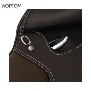 focus cuir Selle NORTON EK Clarino Jump Clarino microfibre selle Norton EK-Clarino Jump