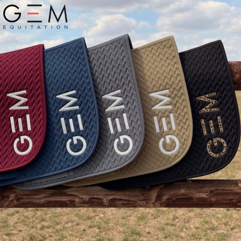 Tapis de selle GEM TEN Automne 2026 nouveaux coloris