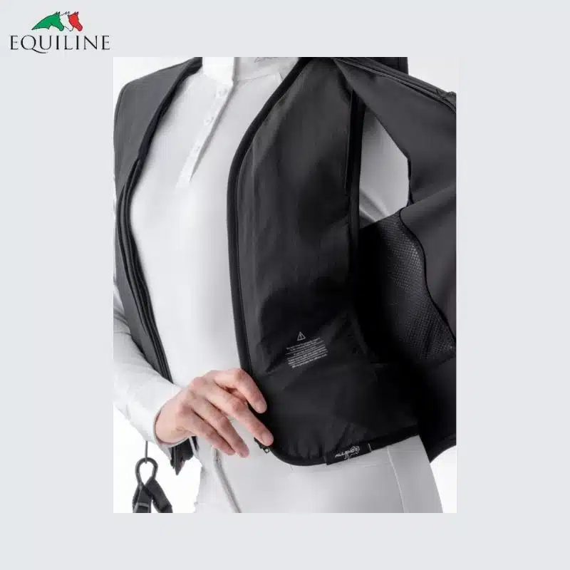 gilet-airbag-equiline-aerix-housse-amovible-lavable Gilet airbag EQUILINE AERIX STRASS avec housse amovible séparée